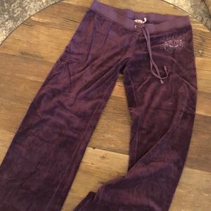 Juicy Couture Terry cloth sweatpants